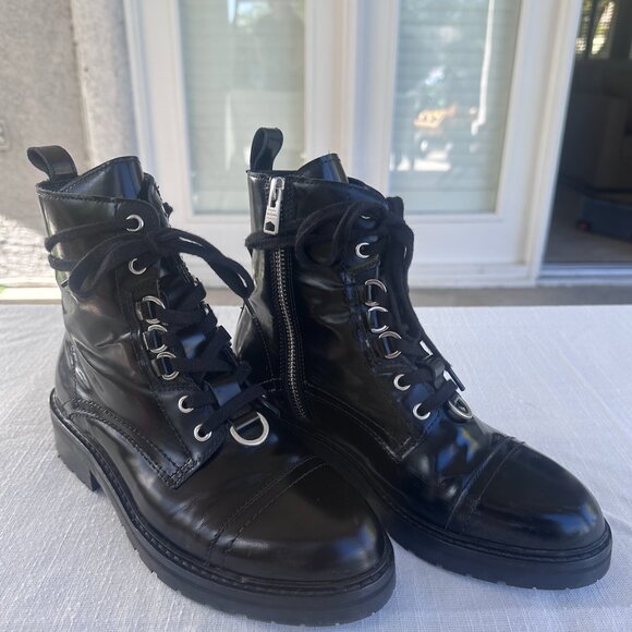 All Saints Lira Leather Boot - Picture 3 of 7